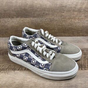 VANS Old Skool Geo Trek Olive Skate Shoes Sneakers Mens 6.5 Womens 8 NEW